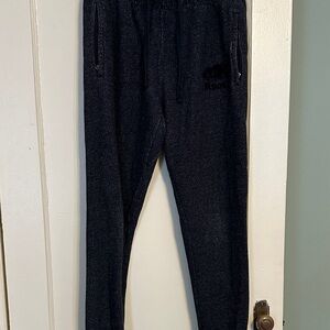 Roots Black Cozy Jogger Pants | Size M